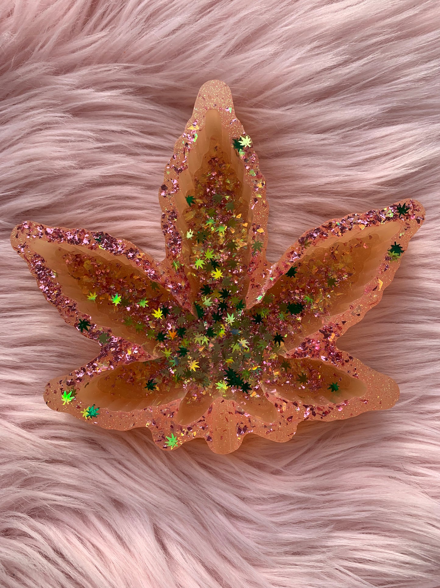 "SHERBET HIGH" leaf ashtray